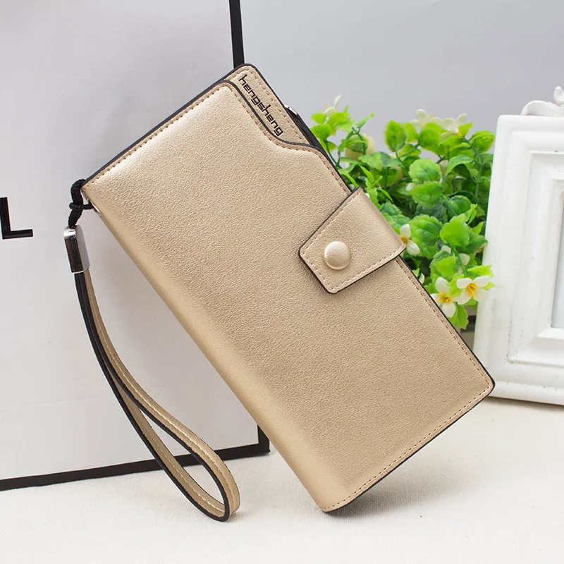 

2018 Female Wallet Pu Leather Wallets Women Clutch Bag Long Coin Purse Big Capacity Women's Purses Card Holder WWS136-2