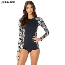 Женский купальный костюм с цветочным принтом Rashguard Surfing/swim ming Camiseta костюм для серфинга UPF50 купальный костюм