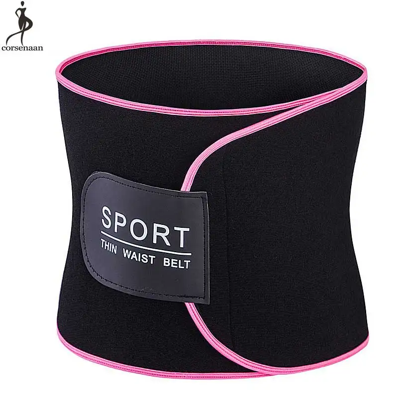 

Neoprene Waist Trainer Boneless Waist Slimming Corset Free Size Max 8XL Bustier Magic Paste Cincher Men And Women Sports Korset