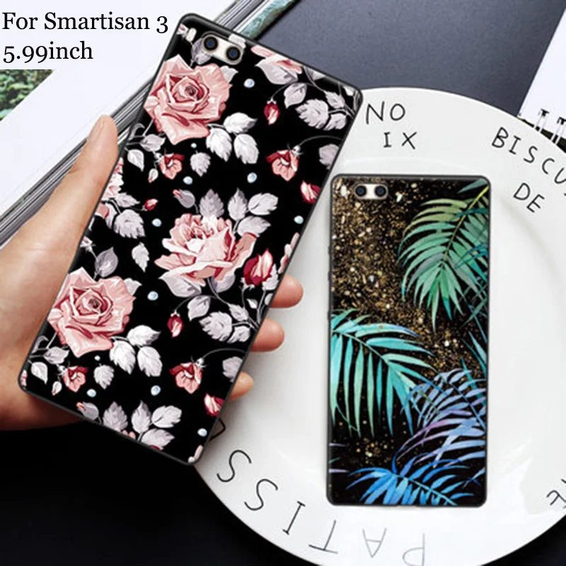 

For Smartisan 3 case Cute Cartoon Painting soft Back Cover For Smartisan3 case For Smartisan U3 2018 Nut 3 Phone Cases shell