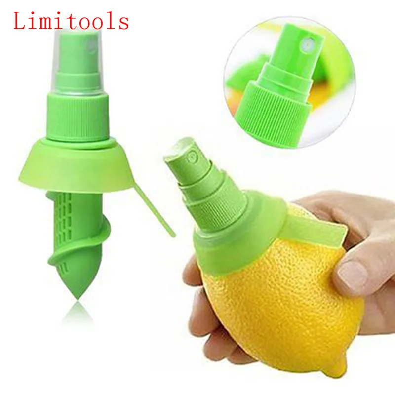 

1PC Orange Juice Squeeze Juice Juicer Lemon Spray Mist Orange Fruit Squeezer Sprayer Kitchen Cooking Tool Free Shipping