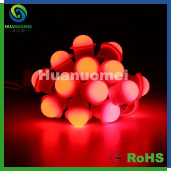 

DC12V input color changing pixel led light SMD5050 module with 3leds,D26mm,0.9W