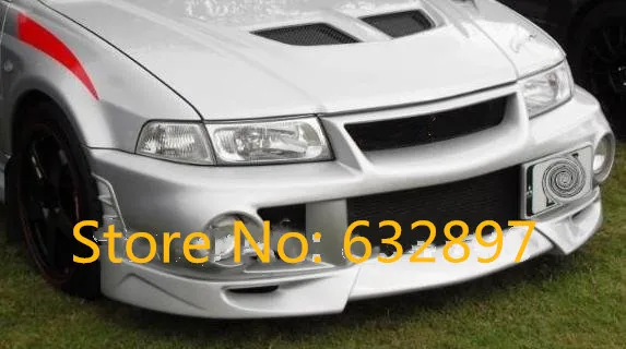 Бампер из стекловолокна для Evolution Evo 6 Ограниченная серия передняя губа В