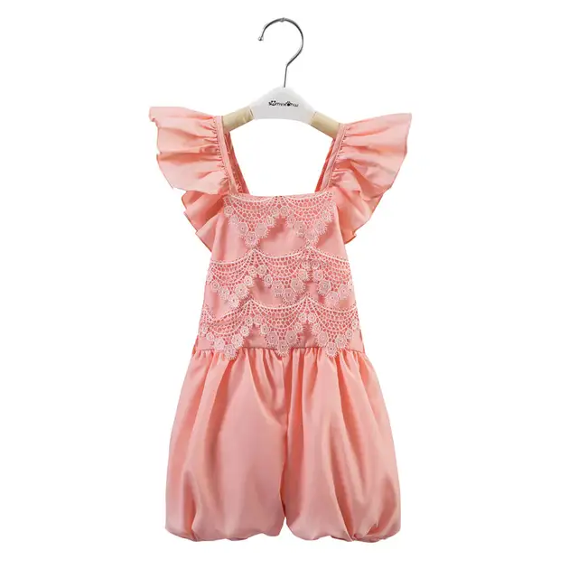 peach color jumpsuit