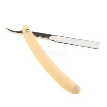 

Stainless Steel Straight Edge Folding Shaving Razor Barber Shaver for Men