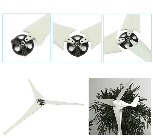 Lâminas de Diy Lâminas de Turbina de 100 Fábrica Enviado Gerador Horizontal w 200 300 400 500 600 - 9 fábrica enviado gerador horizontallâminas de turbina de