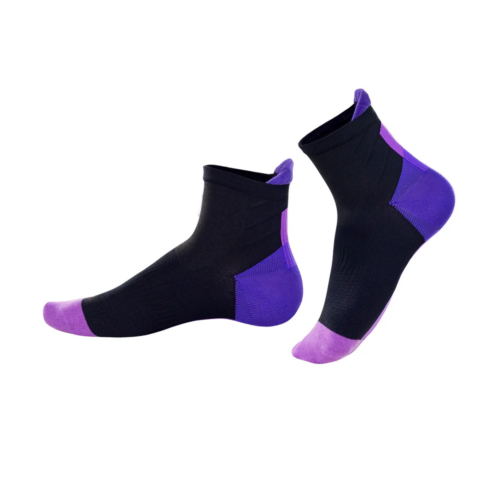 Short Compression Socks Women Men Running Outdoor Sports Hiking Cycling Foot Plantar Fascia Pressure Profession Socks Nylon