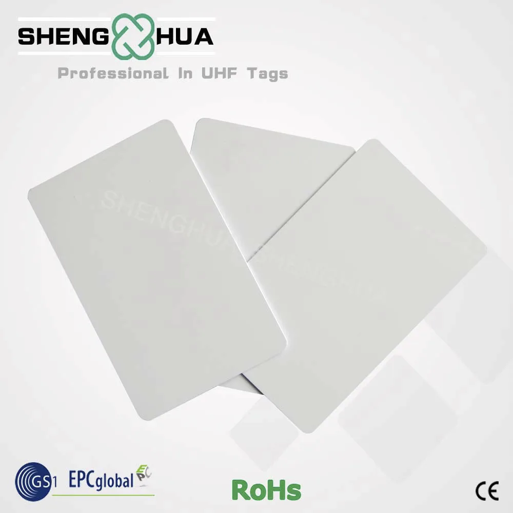 

50pcs/pack Printable Contactless UHF RFID PVC Card Customized Programmable Hotel Door Key Card for Access Control