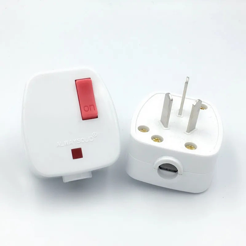 Au Australian 3 Pins Ac Electrical Power Male Plug With