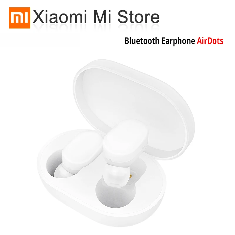 Оригинальные наушники Xiaomi Bluetooth AirDots Youth Edition мини в ухо стерео басы с микрофоном