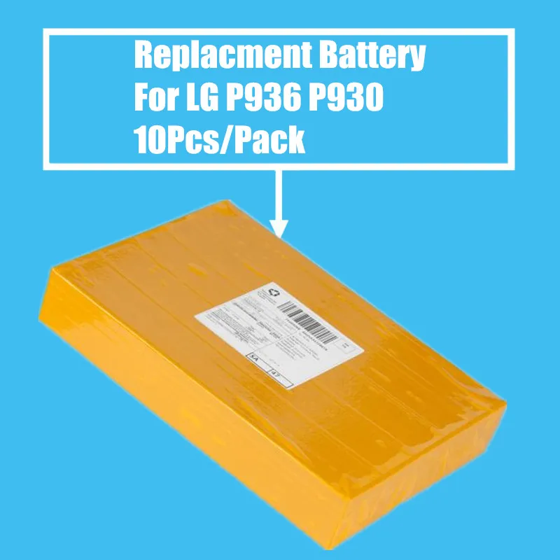 10 шт./упак. 1830 мА/ч, замена Батарея для LG SU640 P936 VS920 P930 высокое качество