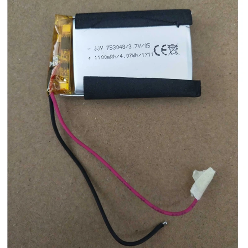 

Rush Sale Limited Stock Retail 1100mAh 753048 New Rechargeable Battery Size:48*30*7.5mm Weight:22g High Quality