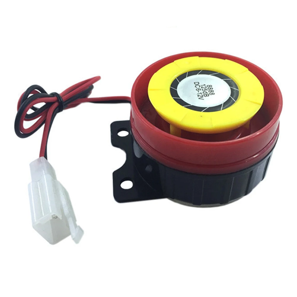 

Driven Car Truck Air Safety Horn Accessories Electric Simple Design Loud Siren Alarm Vehicle Motorcycle Durable Plastic