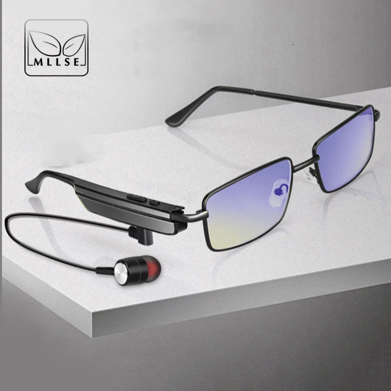 MLLSE Bluetooth Sports Sunglasses Men Women Radiation Protection