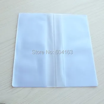 

2 PCS Duplicate Checkbook Cover Insert for Wallet Cash leather Picture Holder