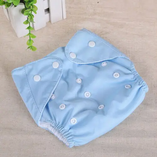 Для детей, младенцев, новорожденных Регулируемый моющиеся детские подгузники Подгузники многоразовые подгузники крышка - Цвет: A