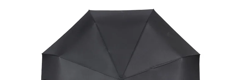 Мужской полностью автоматический зонт, модный, высокое качество, современный, Деловой, черный зонт, руль, высококачественный, для отдыха, черный зонт