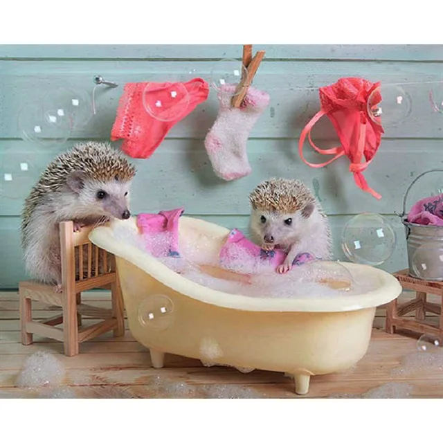 

diamond painting Hedgehog,diamond embroidery,diamond cross stitch