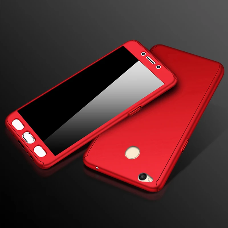 

Cases for Huawei P9 lite 2017 Funda 5.2" Matte plastic 360 Full Case With Temperd Glass Case for Huawei P8 Lite 2017 PRA-LA1 LX1