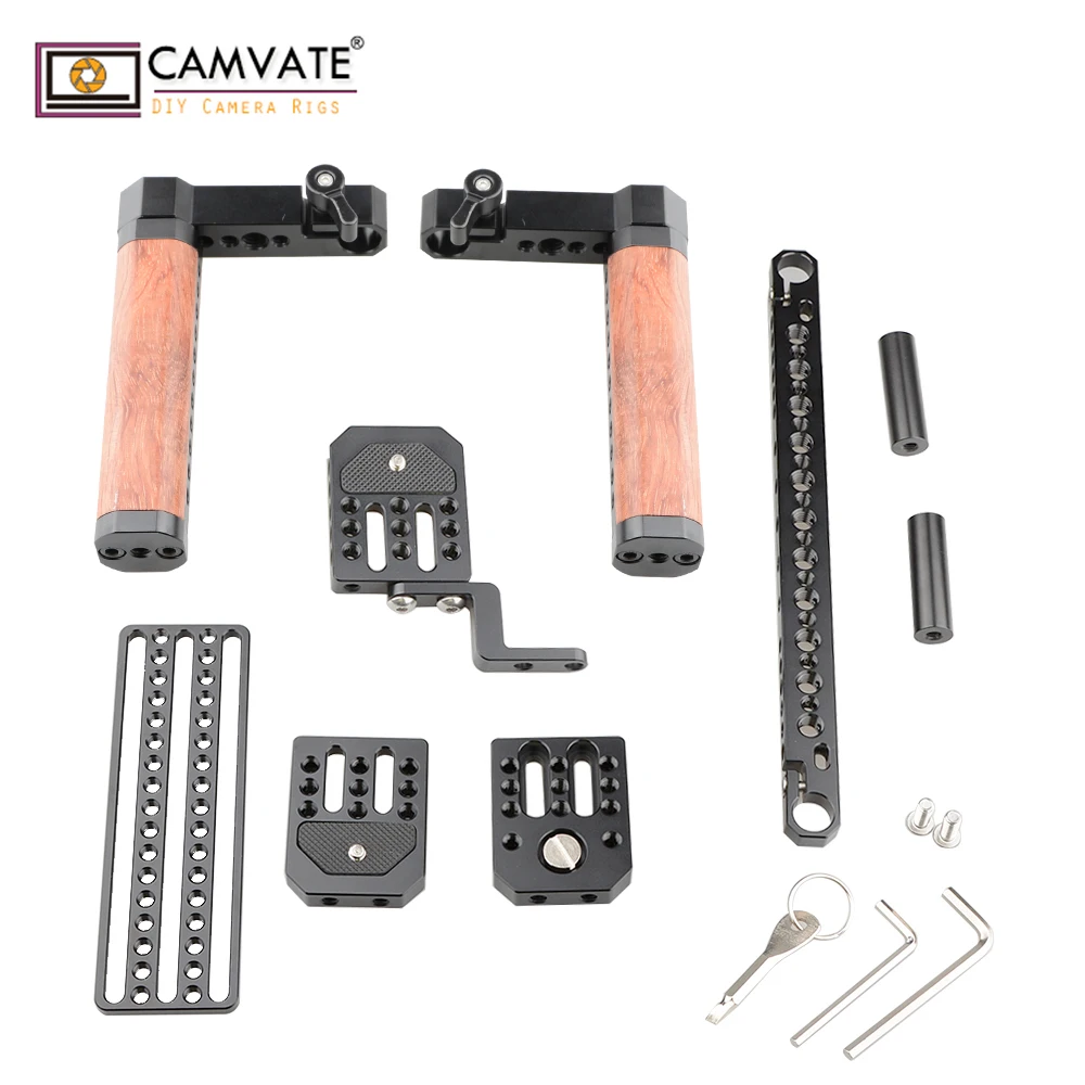 CAMVATE 5 &quotи 7&quot ЖК монитор режиссера стабилизатор клетка rig (компактный) с