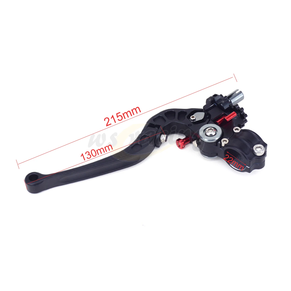 Motorcycle CNC Universal 7/8" 22mm Handlebar Clutch Lever Perch