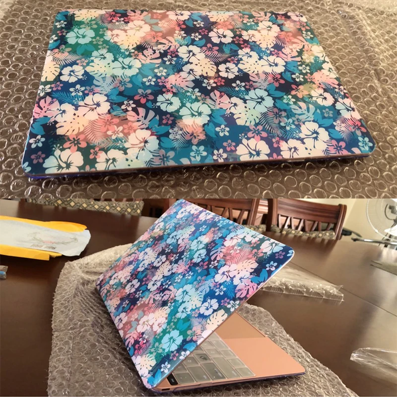 Mtt Laptop Case para Macbook Pro 13 14 15 16 com Touch Bar id Plantas Tropicais Capa para Macbook Air m1 m2 13 13.6 Inch Funda - Imagem 6