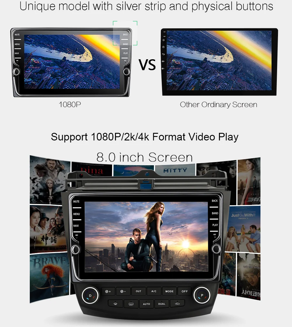 Best FUNROVER 9" Android 8.0 Car DVD Multimedia Player GPS For Honda Accord 7 2003-2007 2004 2005 2006 radio navigation stereo 2G RAM 14 Best FUNROVER 9" Android 8.0 Car DVD Multimedia Player GPS For Honda Accord 7 2003-2007 2004 2005 2006 radio navigation stereo 2G RAM 14