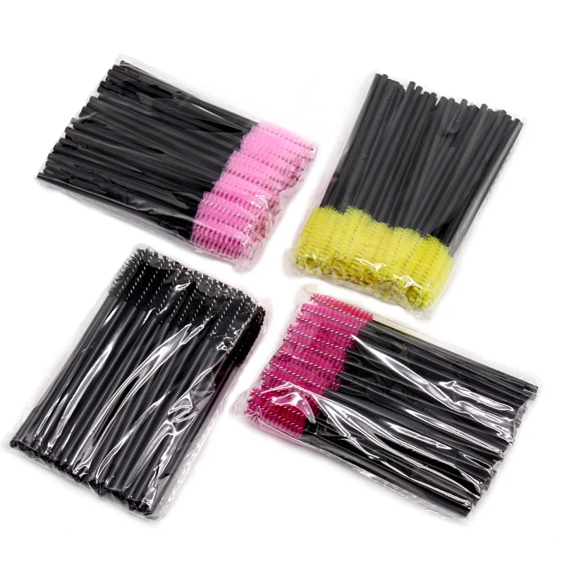 

SinSo 50-300pcs Eyelash Brushes Disposable Mascara Wands Eye Lash Brush Applicators Eyelash Extension Makeup Brush Set Kit Tool