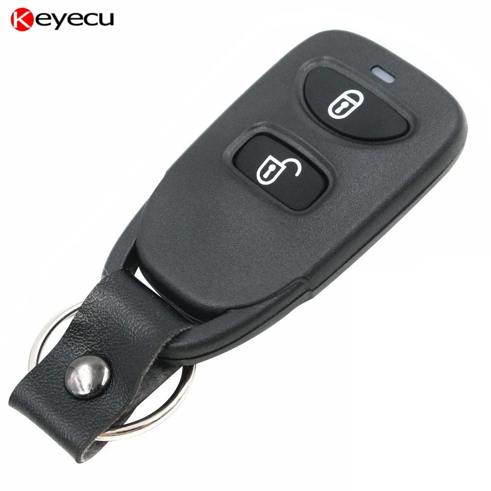 Keyecu 5PCS BRAND NEW Car Remote Key Fob 2+1 Button 433MHz for Hyundai