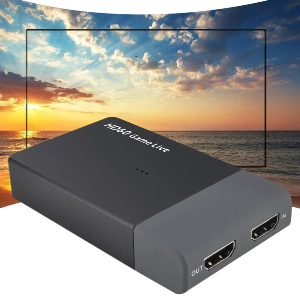 

1080P HD Game Video Capture Drive Free USB 3.0 HDMI to HDMI Video Capture Card Box For XBOX One/360 for PS3 for PS4