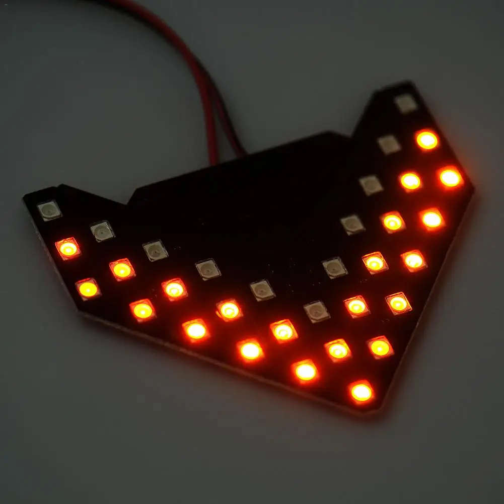 янтарные 33 SMD последовательный светодиод стрелки для автомобиля боковое зеркало
