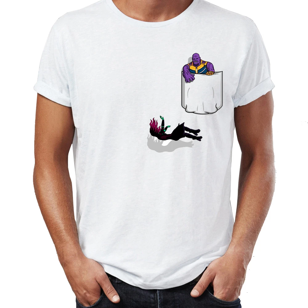 Funny thanos t shirt Clearance