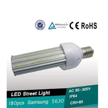 6 шт./лот E26 E39 светодиодный уличный свет 45 w E27 E40 светодиодный мозоли Водонепроницаемая садовая лампа светодиодный настенный светильник AC85-277V