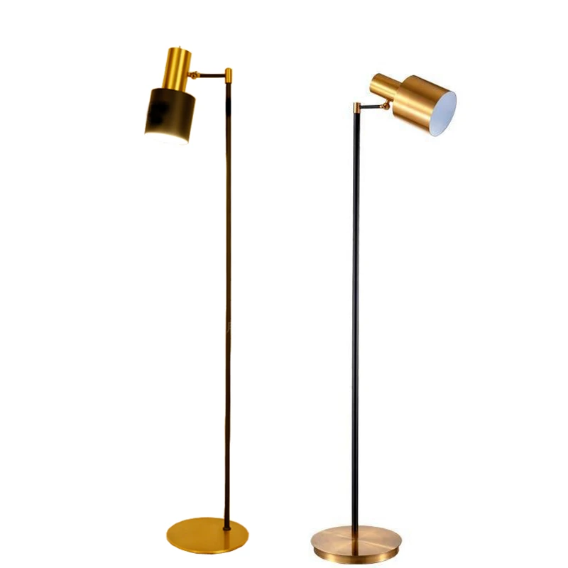 

TOOLERY retro industrial Floor Lamp creative LED Floor Light brass color Floor Lamp for Living Room Bedroom two year Guaranteed