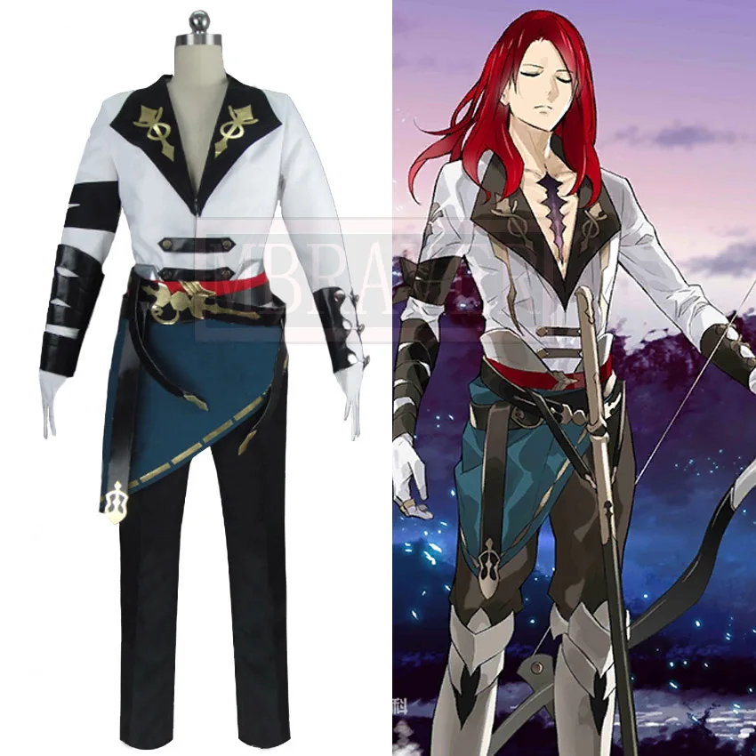 Fate/Grand Order FGO Tristan Косплей Костюм Хэллоуин Униформа полный комплект индивидуальный