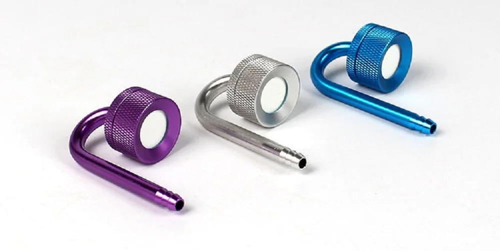 

Aluminum Alloy Aquarium Fish Tank CO2 system nano Diffuser Plant Carbon Dioxide Atomizer reactor Ceramic Disc Kit 4*6mm Tube