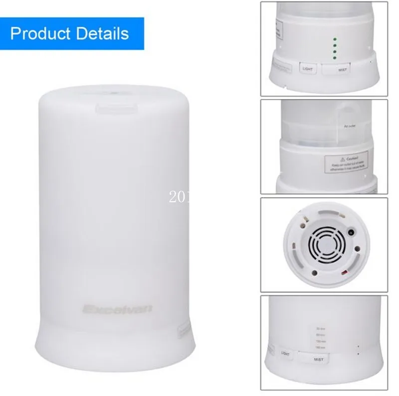 Essential Oil Diffuser 100ml Ultrasonic Aroma Portable air humidifier Mini Arom