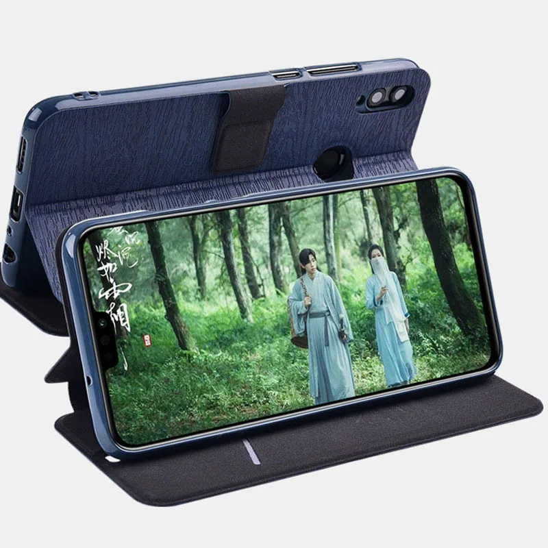 Кожаный чехол кошелек для Vivo Y17 подставка телефона Y15 Y12 1902 Y 17 Y81 1808 флип Y3 Y19 V17