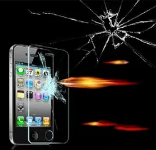 HD Tempered Glass Screen Protector High Quality 0 3mm Ultra Thin phone Film For Apple iPhone4