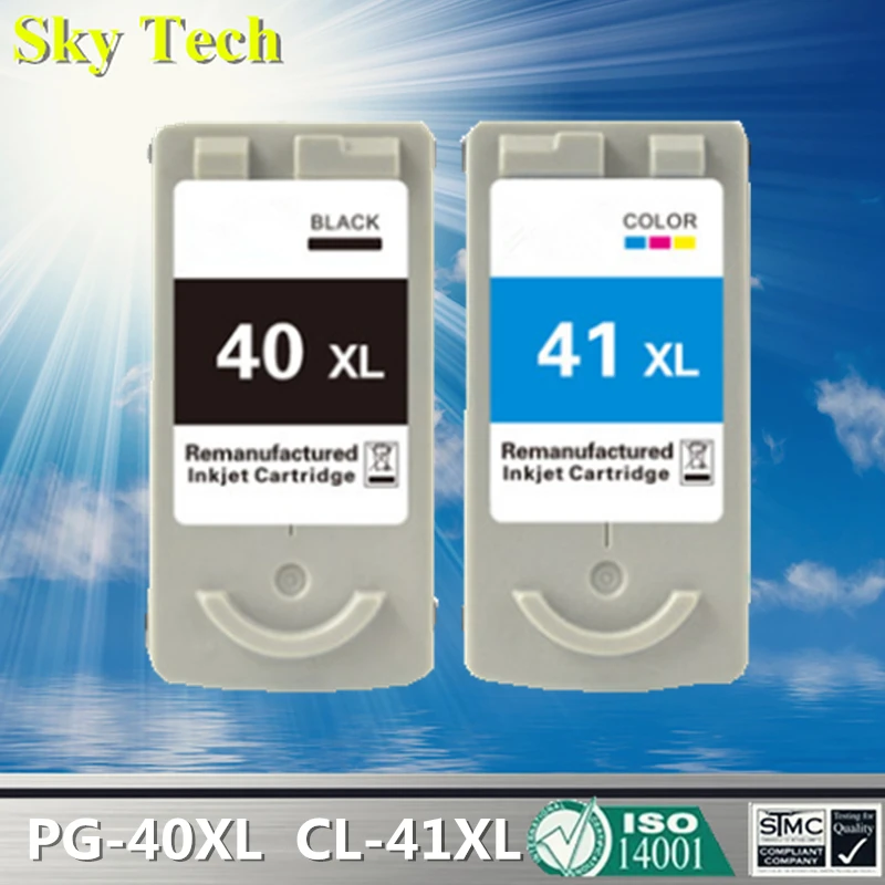 Качественный струйный картридж для Φ PG40 CL41 Canon iP1200 iP1300 iP1600 iP1700 iP1800 PG-40 и т. д. |