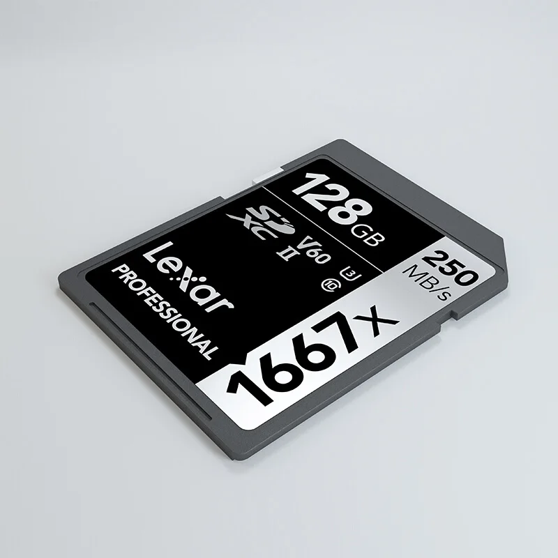 New Lexar memory Flash sd card cartao de memoria 128gb U3 SDXC UHS II 250MB s 4