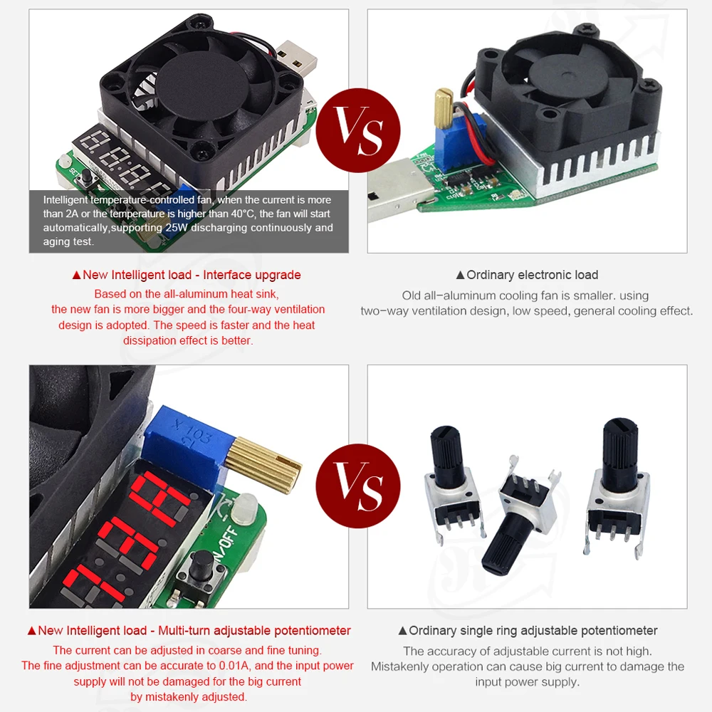 LD25 LD35 USB Электронные нагрузки Интеллектуальная защита регулируемые постоянный ток Напряжение вольтметр старения усилитель сопротивление