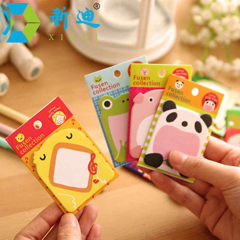 4 шт./лот Kawaii зоопарк животных планировщик Стикеры школьные принадлежности