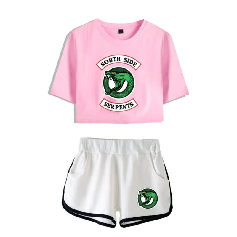 Cosplay&ware Riverdale Southside Tshirt Shirt Shorts Sport South Side Clothing Women Girls Running -Zentai shop online