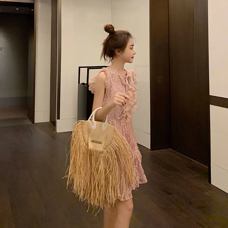 

Korean version big bag woman 2019 new summer fashion baggage handbag fashion leisure personality oblique Bag