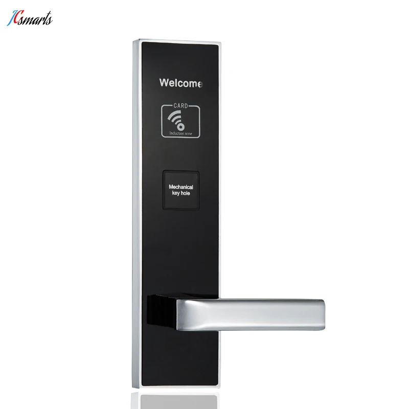 

Electronic RF card lock mechanical door lock for apartments/ office
