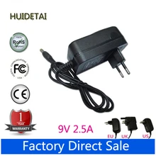 9 V 2.5A ЕС AC Главная адаптер Питание стены Зарядное устройство для PiPo M2 M3 M6Pro M6 M8 3g Tablet PC