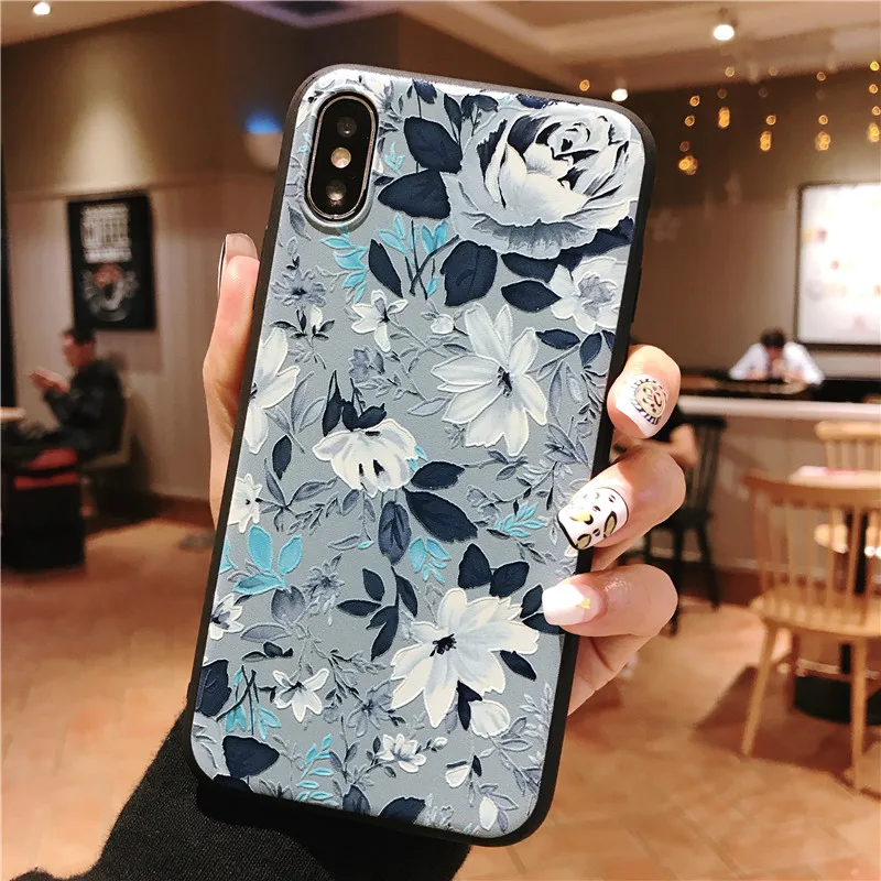 Чехол с объемным рельефом для Huawei Mate 10 20 Lite P8 P9 P10 P20 Pro Y6 2017 чехлы Honor 8X 6A 7A 9 чехол ван