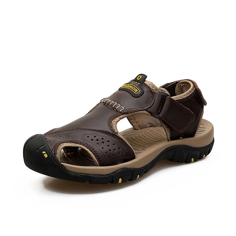 

2019 New Men Sandals Summer Flip Flops Slippers Men Outdoor Beach Casual Shoes Cheap Male Sandals Water Shoes Sandalia Masculina