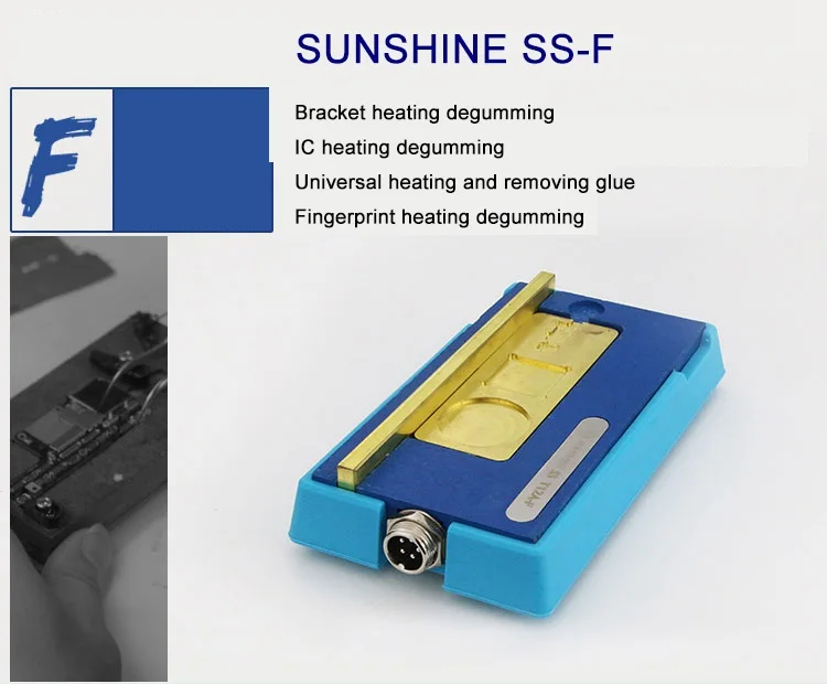 T12A паяльная станция для iPhone X XS XSMAX процессор NAND основная плата сенсорный паяльник Инструменты Набор теплоотвод паяльная платформа